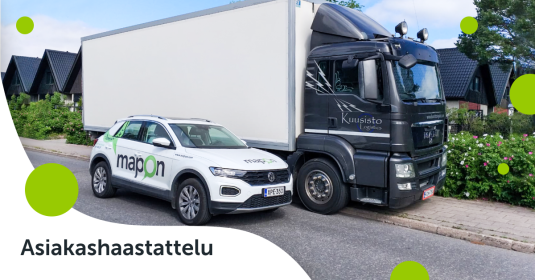 Mapon yritystoiminnan tukipilarina: Haastattelussa Kuusisto Logistics