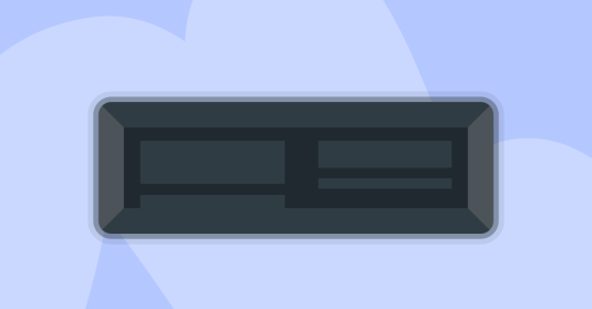 Ajopiirturin kuva sinisellä taustalla