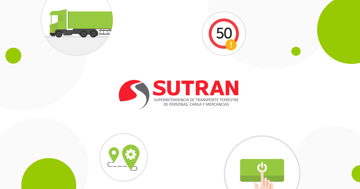 Conozca todos los detalles sobre la transmisión de datos a SUTRAN