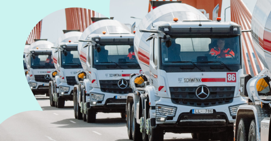 SCHWENK improves driving behaviour using Mapon solutions