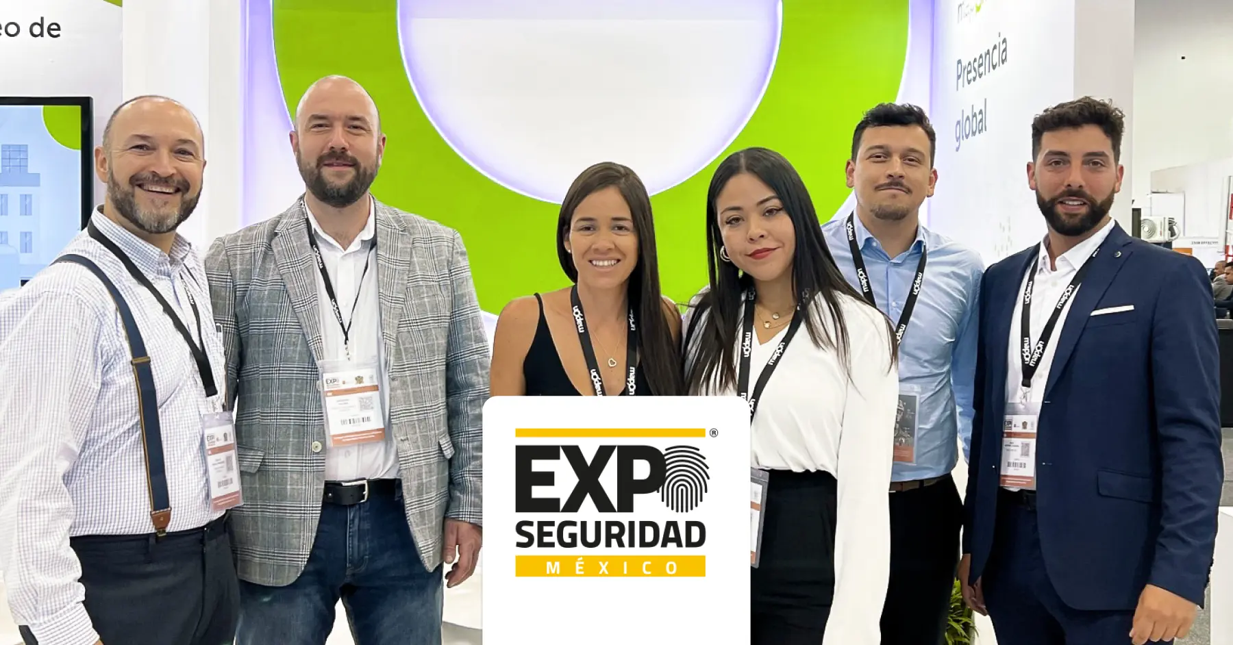 Mapon en la Expo Seguridad Mexico