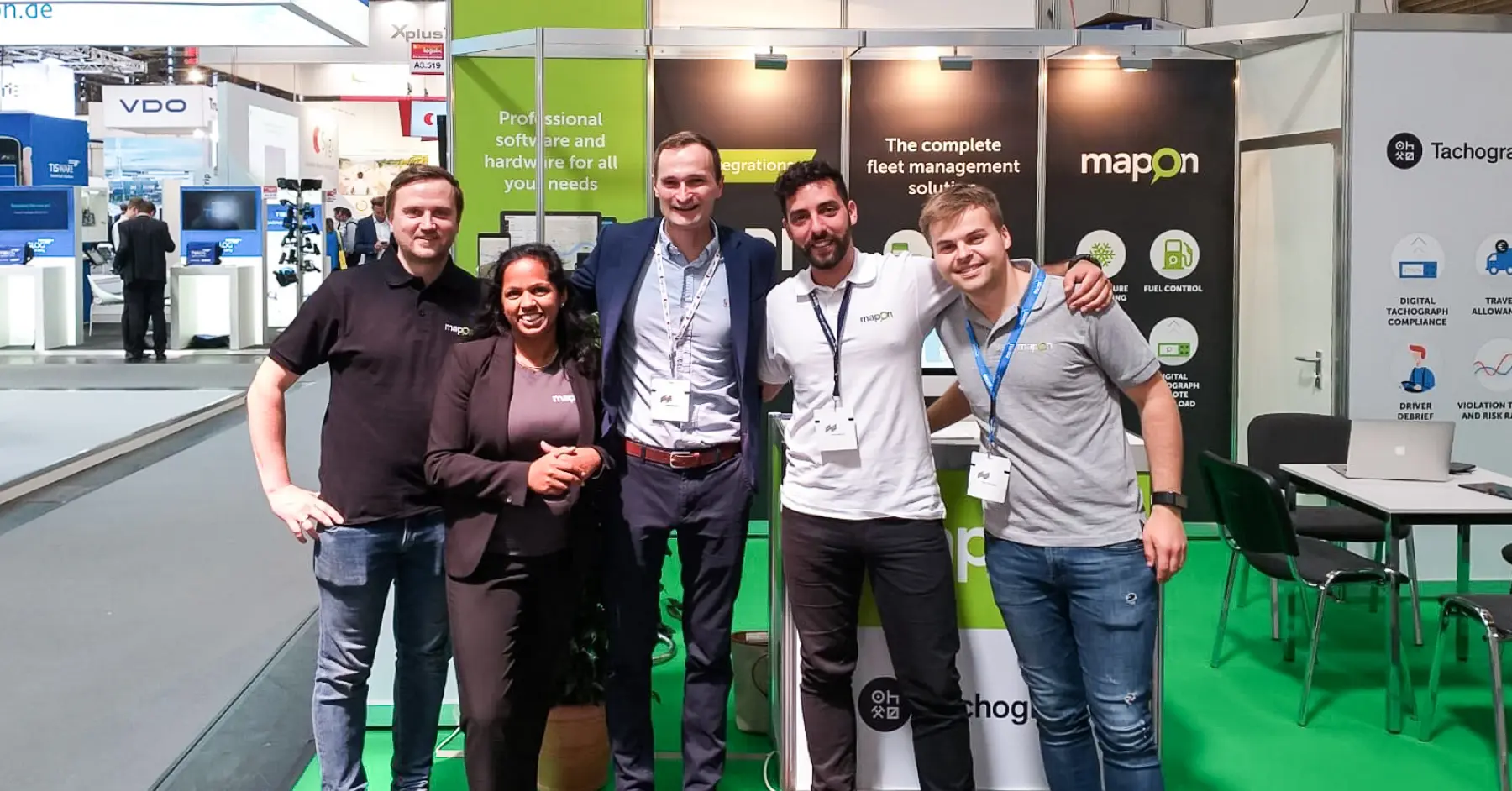 Mapon exposeert vakbeurs Munchen