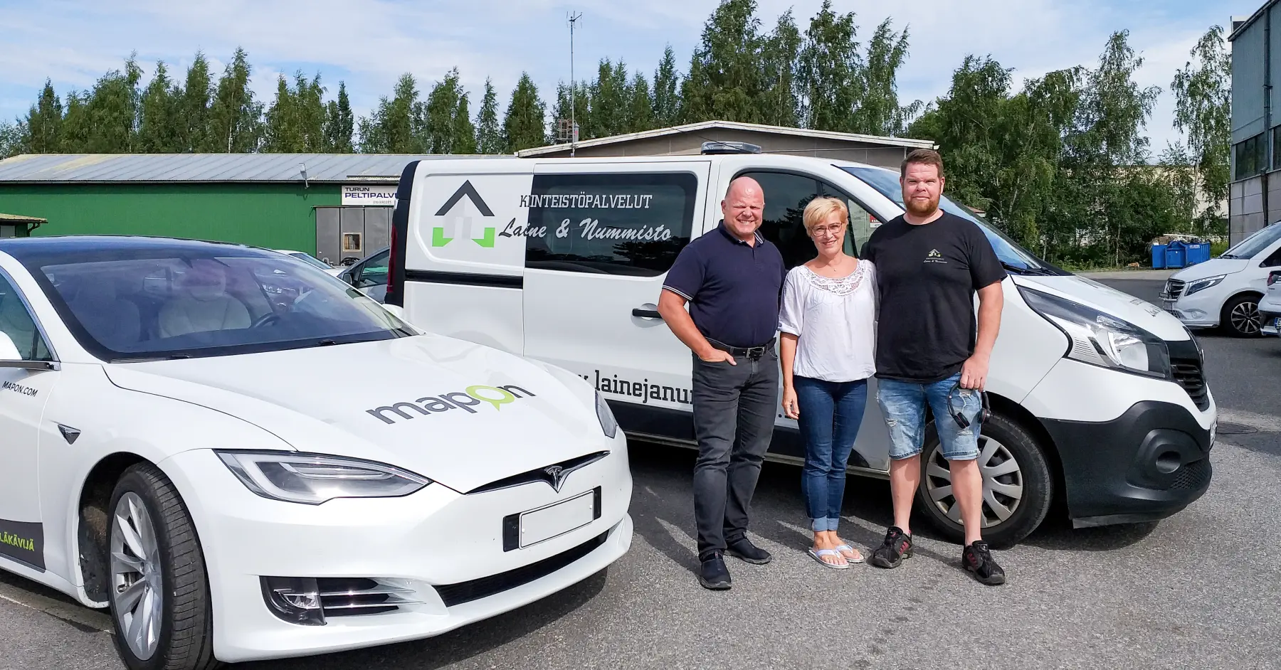 Mapon on tehokas ja vihreä valinta: Haastattelussa Kiinteistöpalvelut Laine & Nummisto Oy