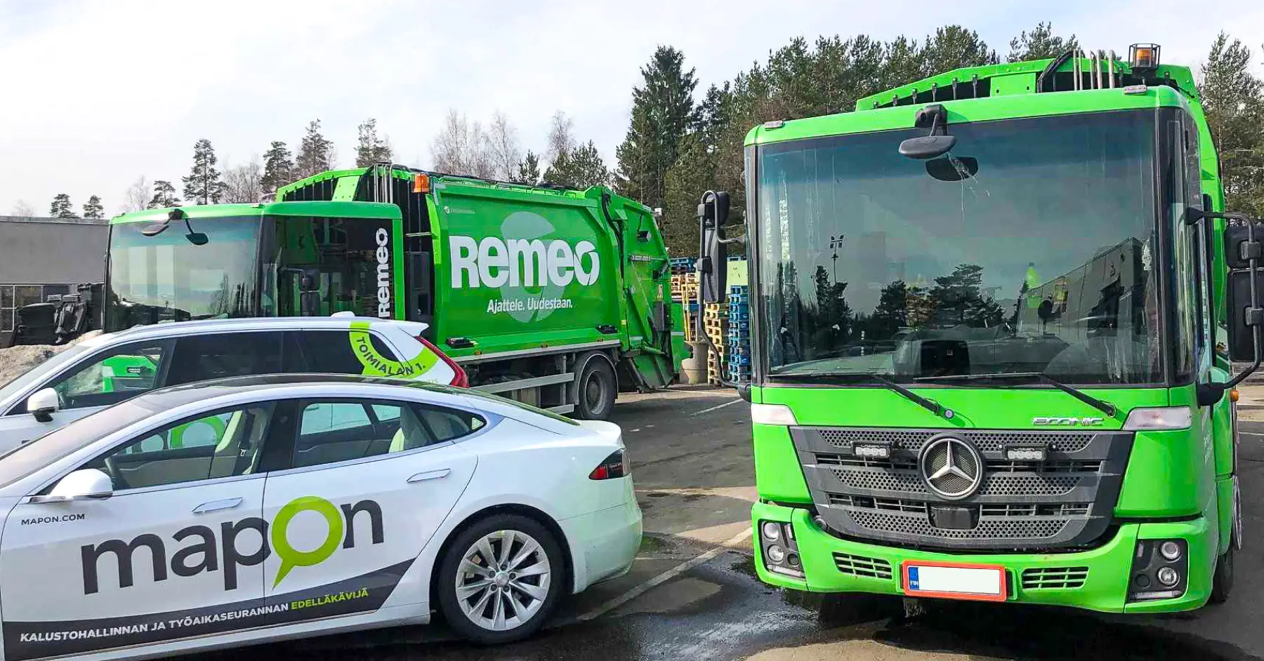 How Remeo promotes sustainable driving and optimises operations with Mapon