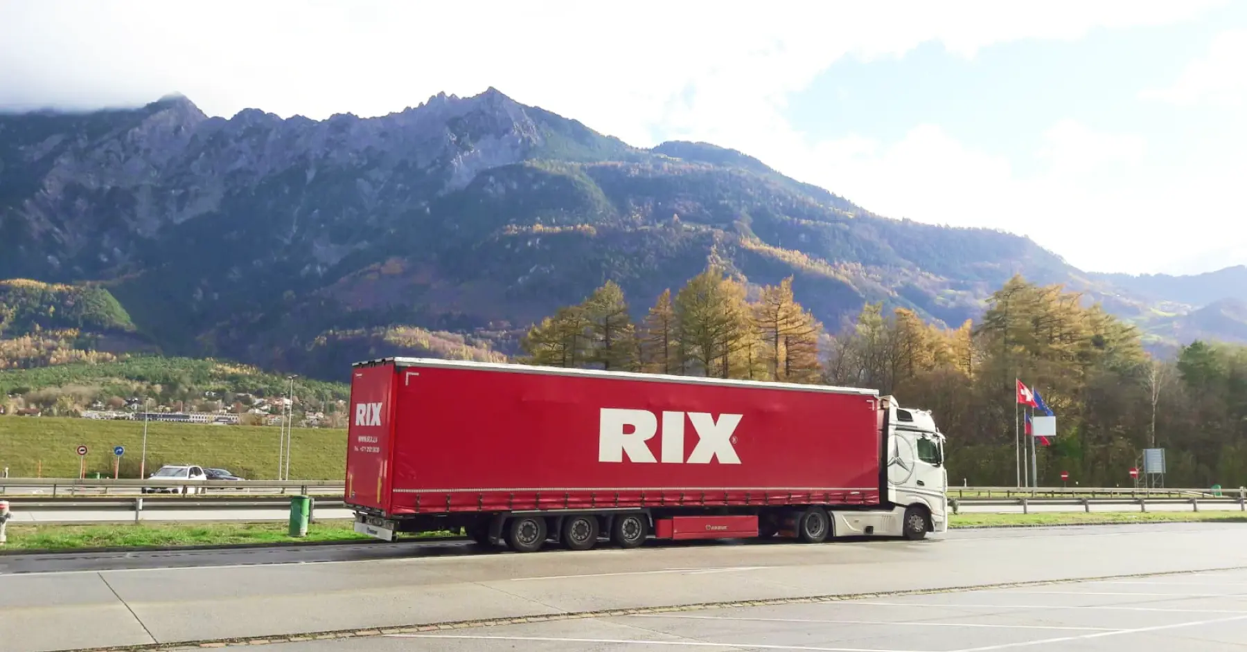 rix logistics freigh vehicle