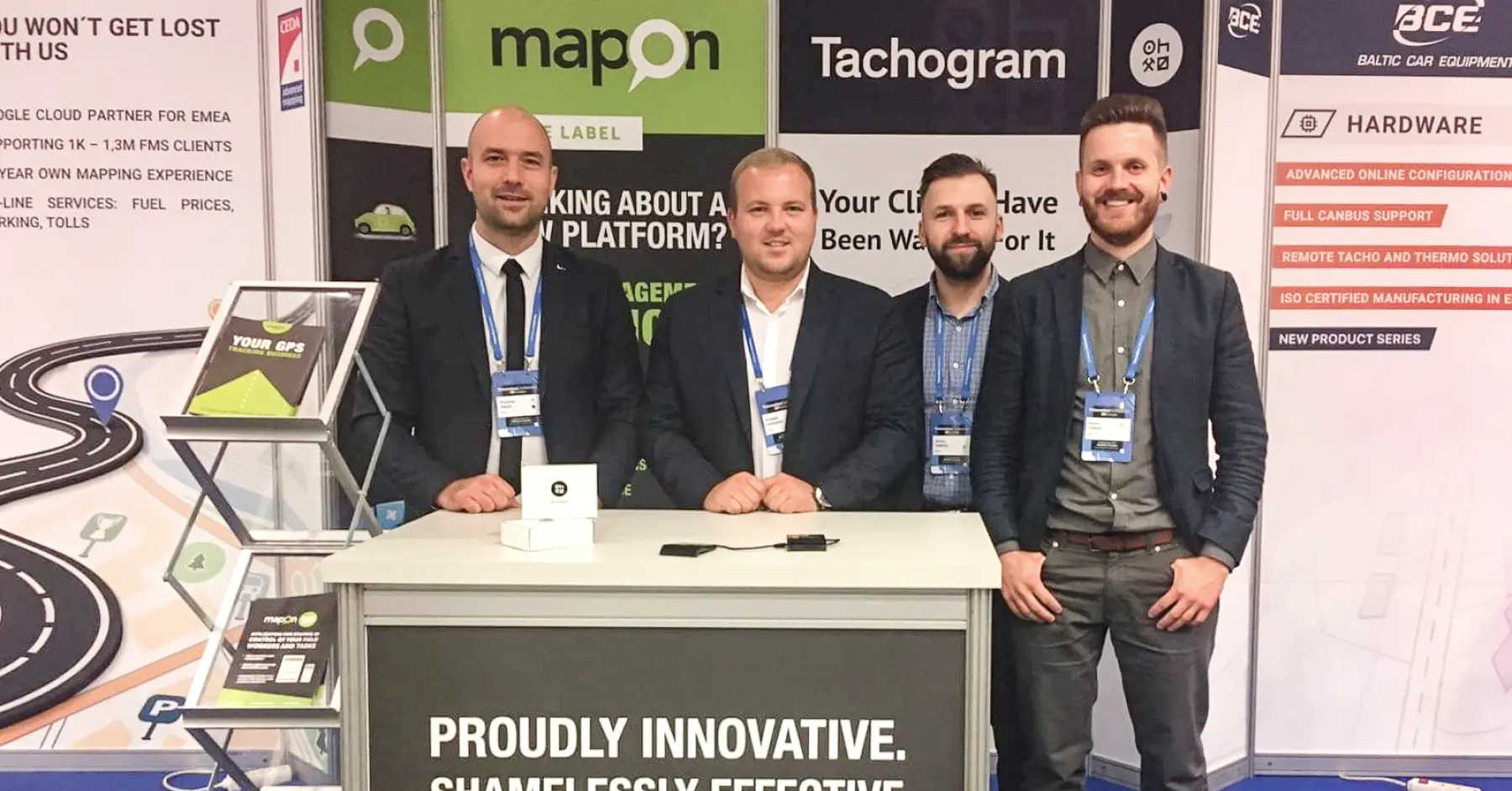 Mapon un Tachogram gūst pieredzi vienā no lielākajām Eiropas telemātikas konferencēm