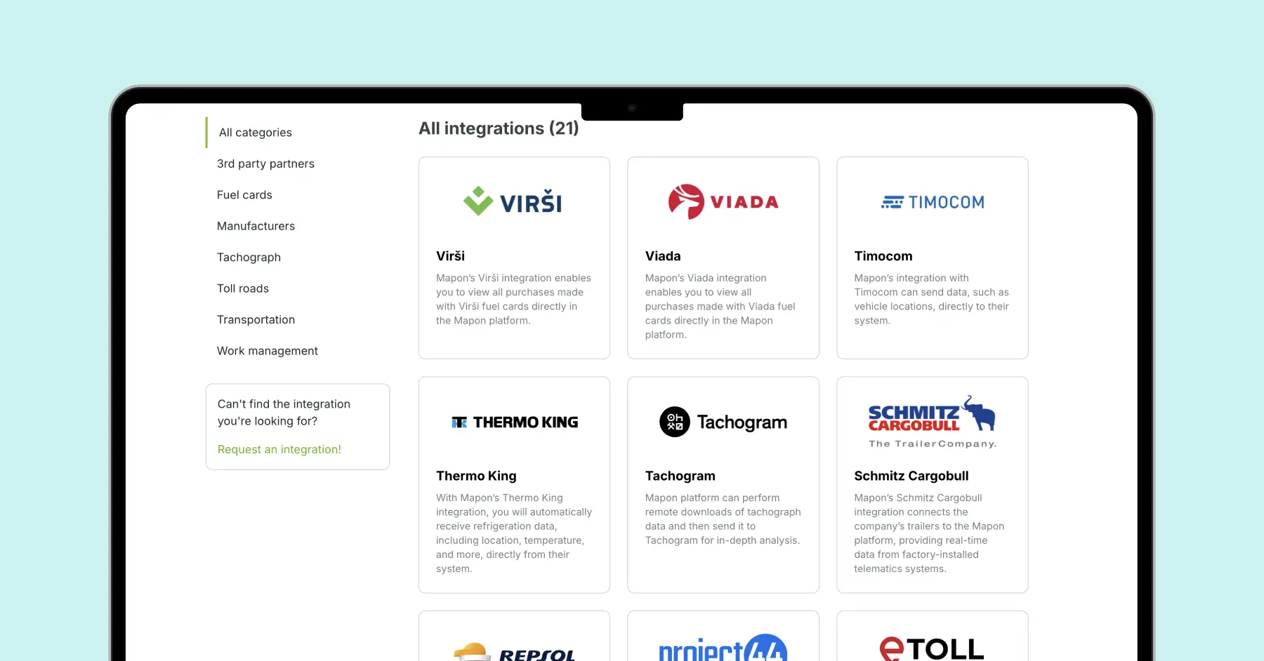 Какие возможности интеграции предлагает платформа Mapon?