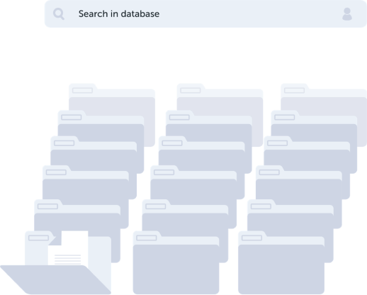 Houd de database bij van al uw klanten en opdrachten