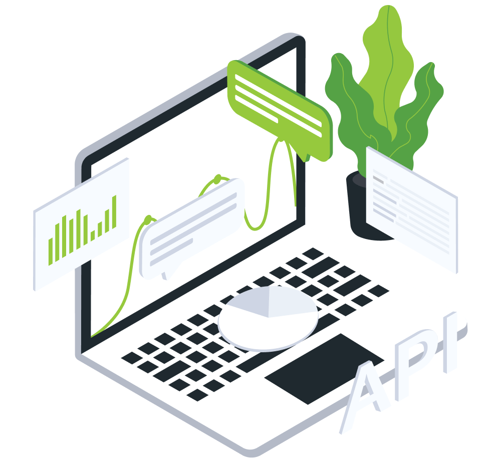 Send data to external systems using API