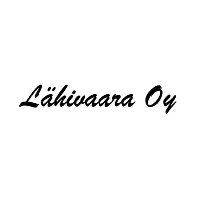 Logotipo de uno de los clientes de Mapon, Lähivaara Oy, una empresa que utiliza sistemas de cámaras de flota y cámaras de salpicadero para camiones con el fin de mejorar la seguridad y el rendimiento operativos.