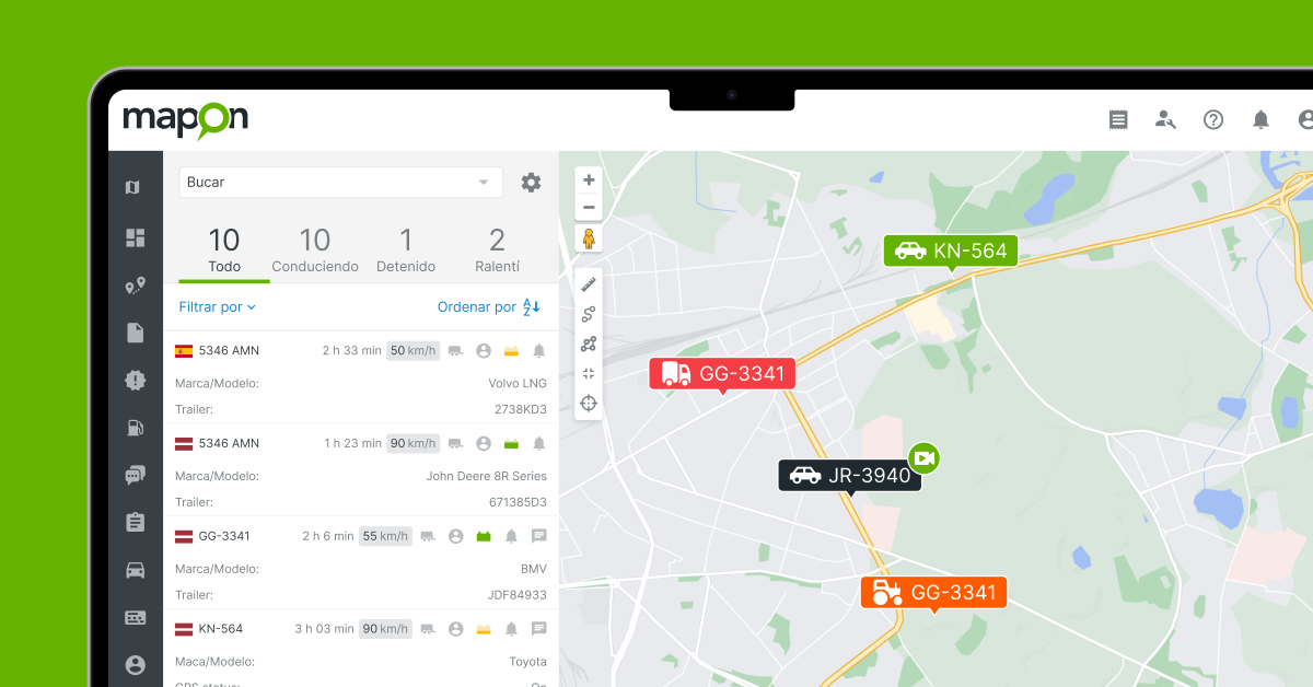 Mapa online: la sección más visitada de la plataforma Mapon