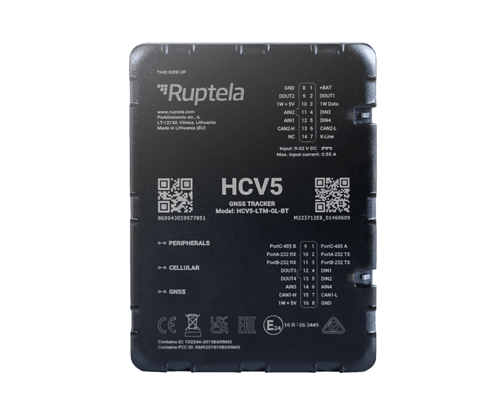 Ruptela HCV5-3G-GL-BT